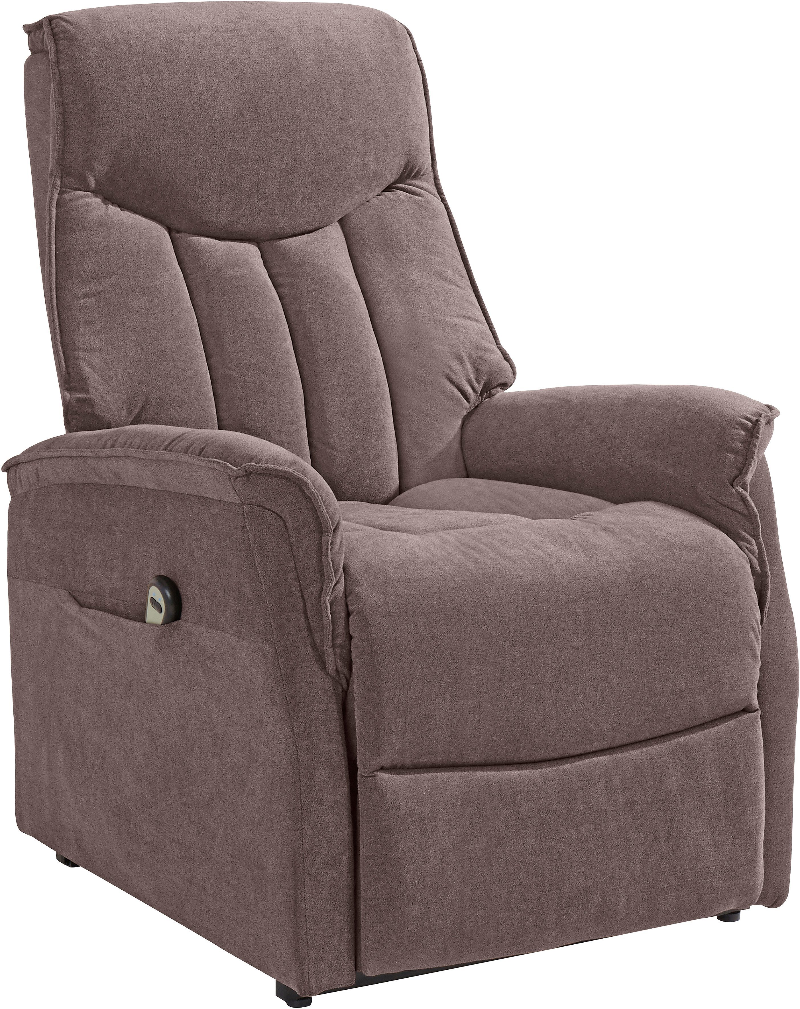 Duo Collection TV-Sessel Aurora XXL bis 150 kg belastbar, mit elektrischer Aufstehhilfe, Relaxfunktion und Taschenfederkern mit Stahlwellenunterfederung