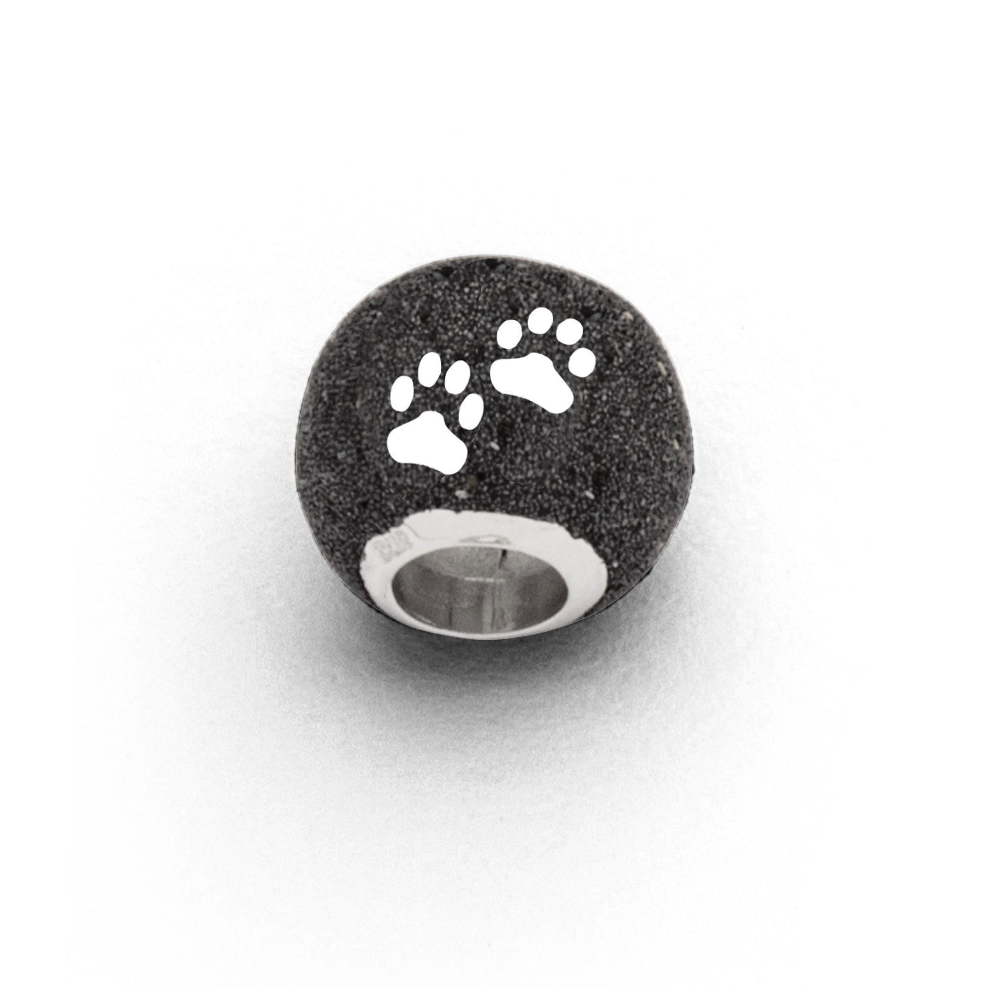 Bead DUR Schmuck: Anhänger "Bead Lucky Dog" mit Lavasand P3414