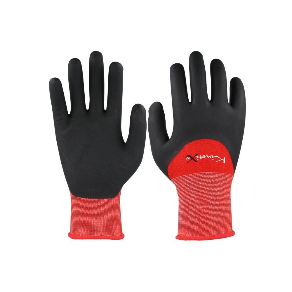 Kinetixx Montage-Handschuhe Feiner Montagehandschuh für Frauen I KinetiXx (Sehr hoher Tragekomfort) Abriebfest, Anatomische Passform, Wasserabweisend, Grip, Hoher