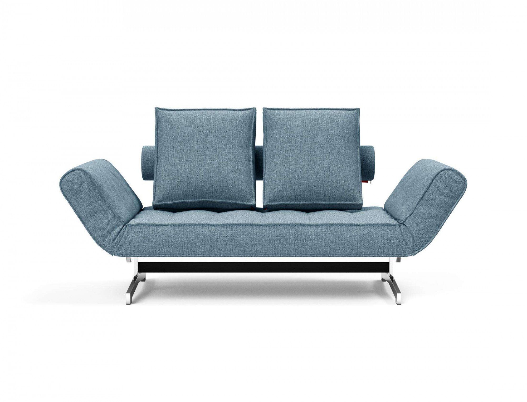 INNOVATION LIVING ™ 3-Sitzer Ghia Schlafsofa, eine große Liegefläche mit geringer Stellfläche, beidseitig abklappbar