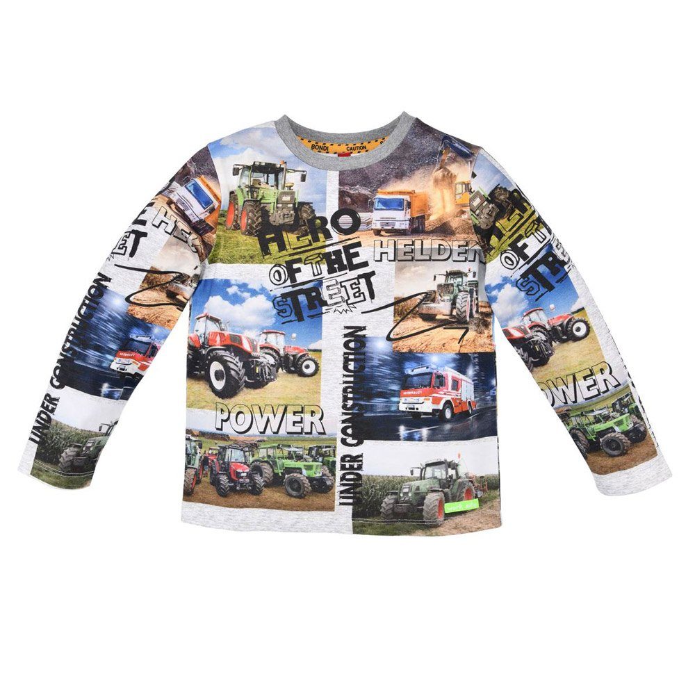 Langarmshirt Jungen Langarmshirt 'Hero of the Street' 33165, G