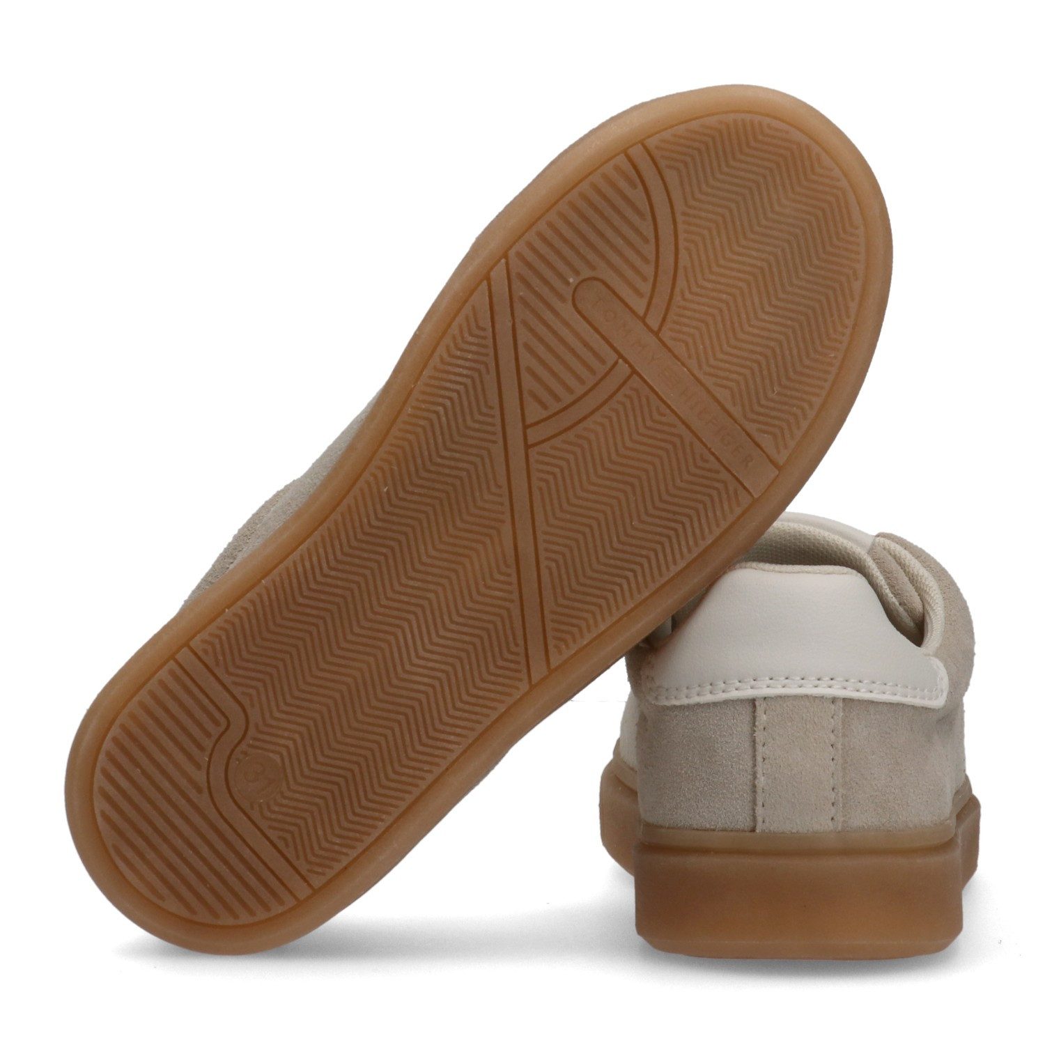 Tommy Hilfiger Sneaker Retro Sneaker, Schnürschuh, Halbschuh mit steitlicher Logostickerei