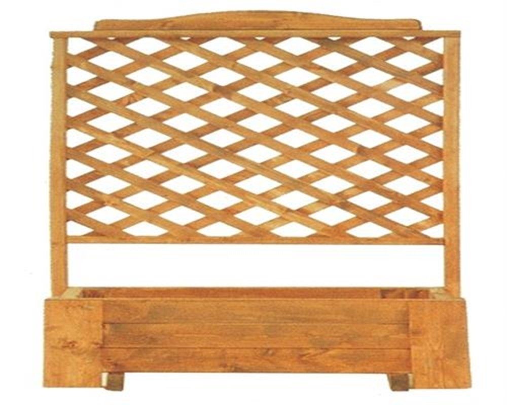 GASPO Blumenkasten Holz Blumenkasten Pflanzkasten Rankgitter Gitterspalier 66x140 21008 (1 St)