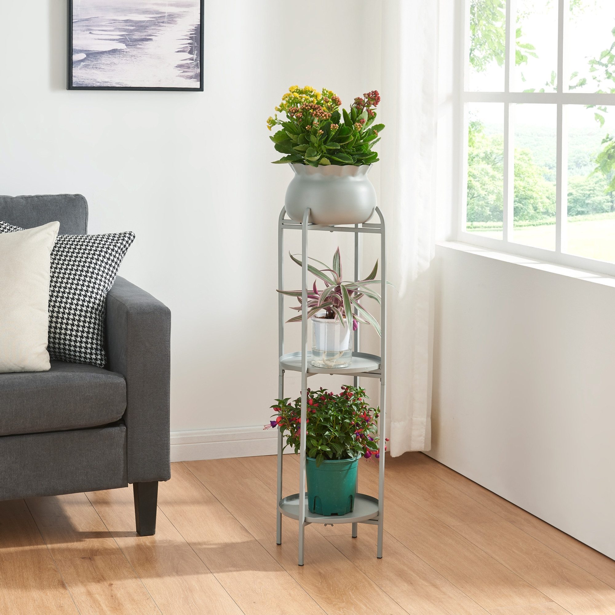 en.casa Blumenständer, »Altena« Metall 94,5 x günstig online kaufen