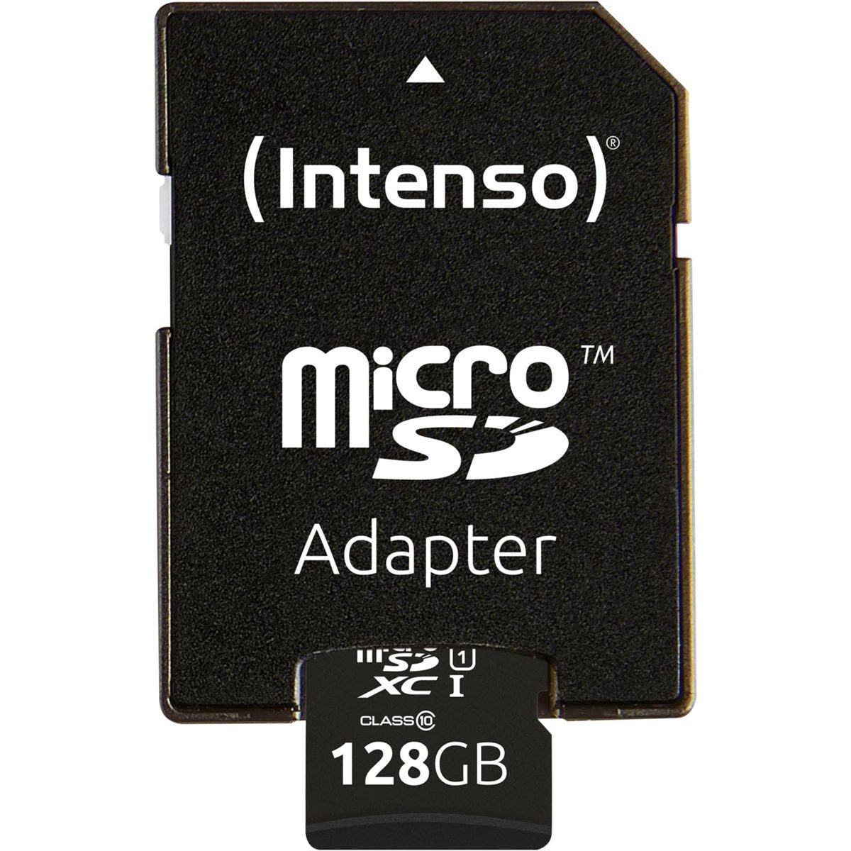 Intenso microSDXC Cards 128GB C10 UHS-I Premium mit Micro SD-Karte
