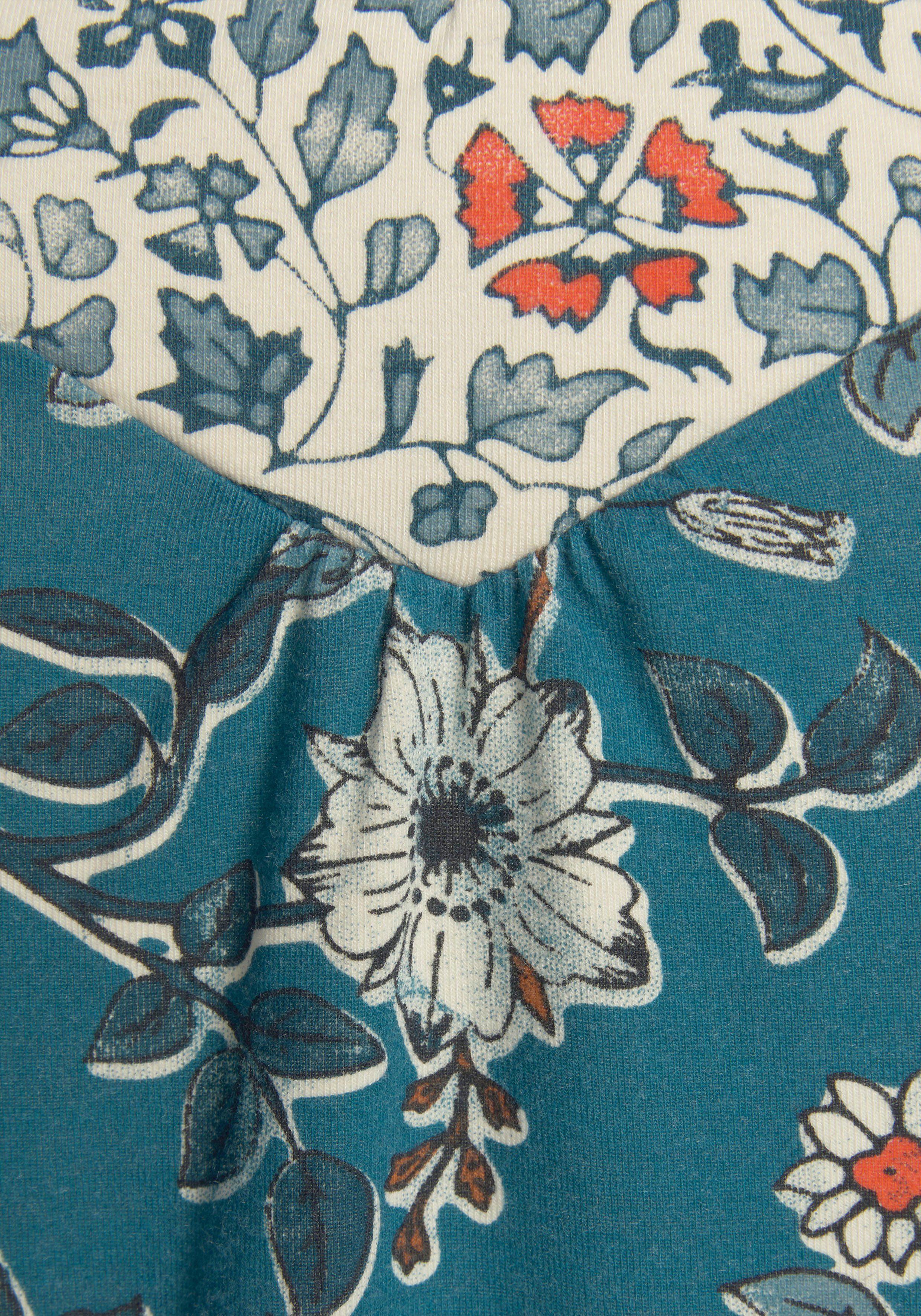 LASCANA Negligé im Blumen Allover-Druck