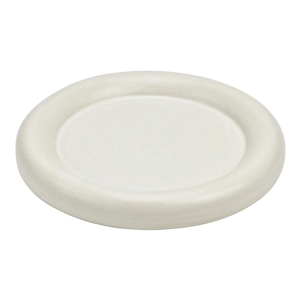 Interdesign24 Dekoteller White, aus Keramik