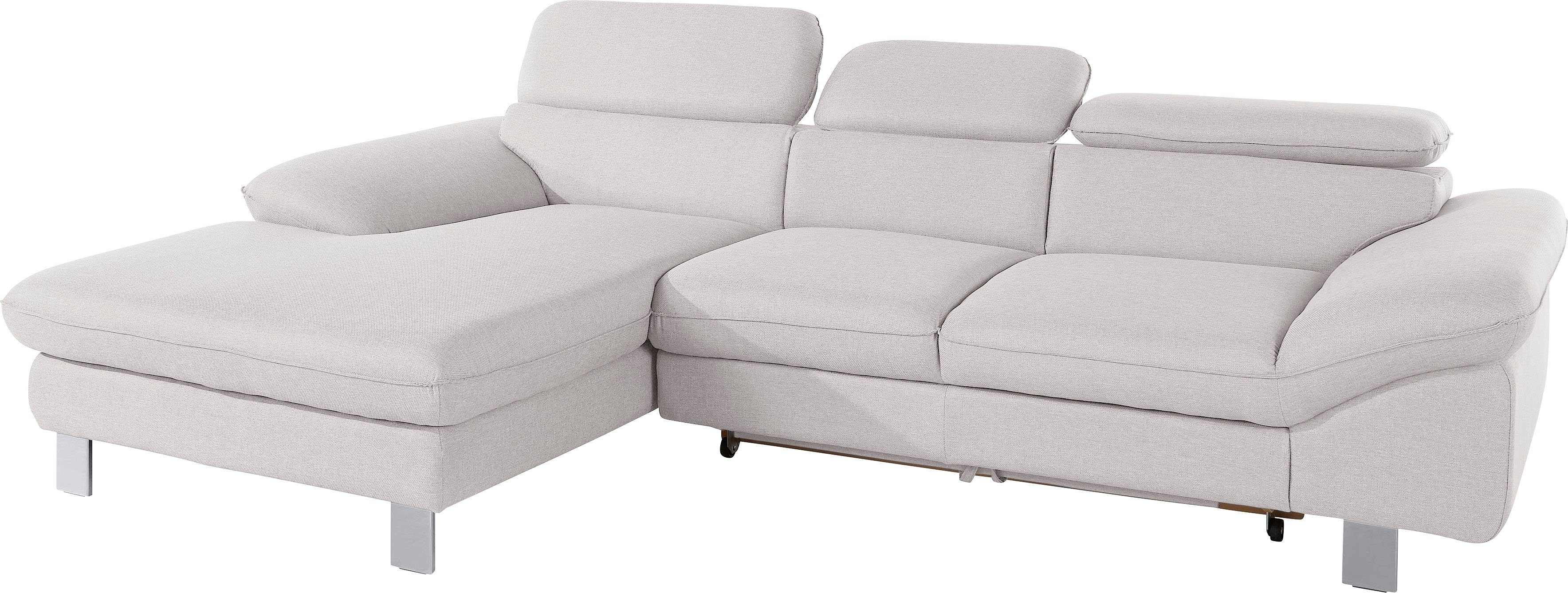 COTTA Polstergarnitur "Driver L-Form", (Set, 2 tlg.), Set bestehend aus: Ec günstig online kaufen