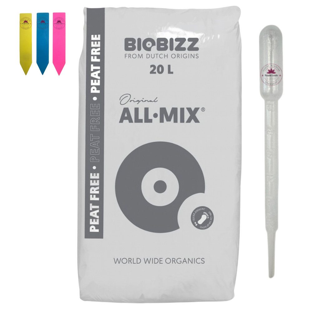 Biobizz Blumenerde ALL MIX - PEAT FREE -, Torffreies Substrat für vielseitige Anwendungen