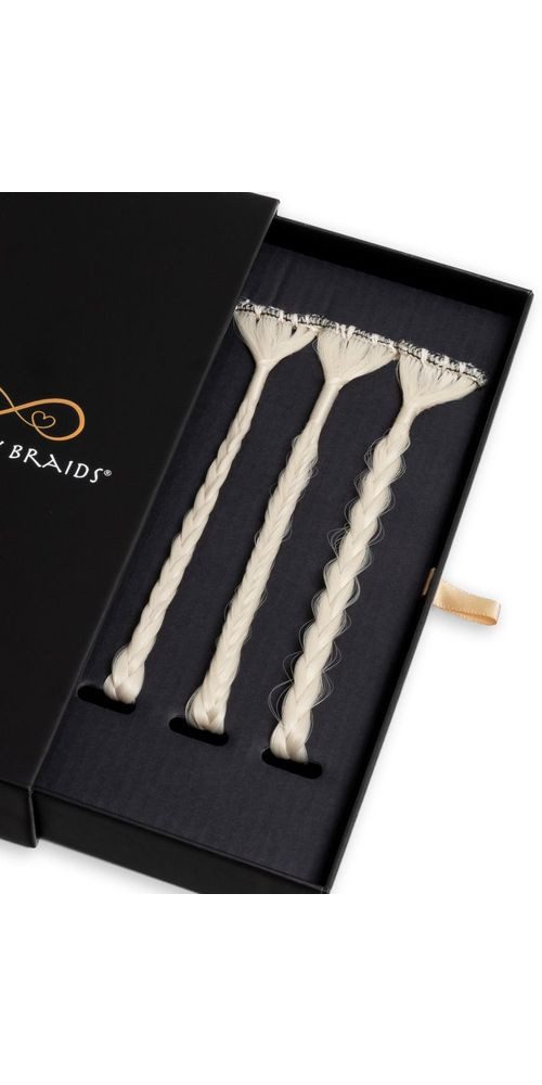 Infinity Braids Kunsthaar-Extension Infinity Braids Infinity Braidies Diamond Frost