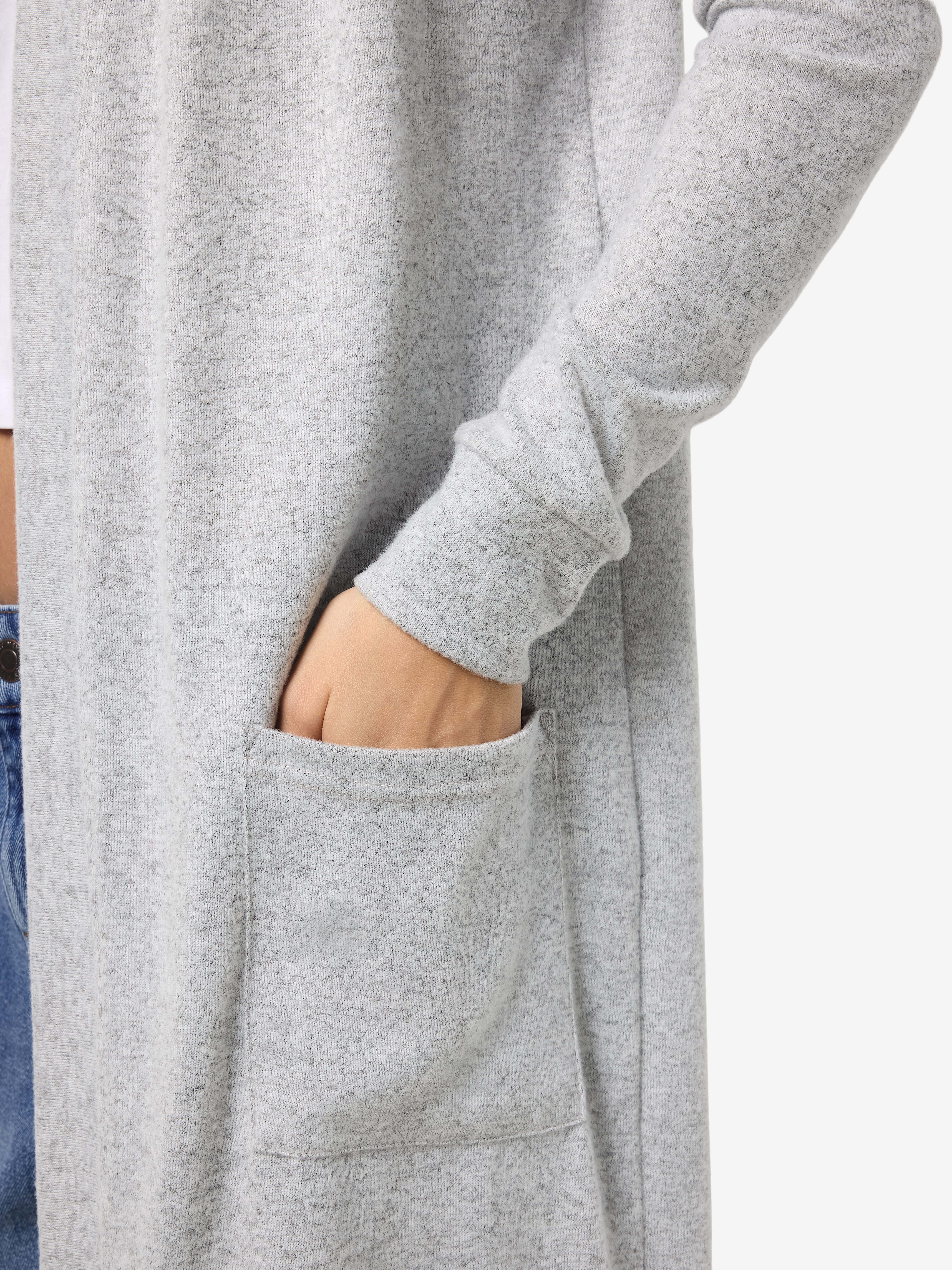 Noisy may Strickjacke NMCITY L/S LONG CARDIGAN NOOS Kunstfaser