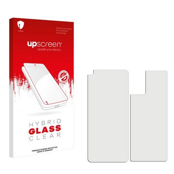 upscreen flexible Panzerglasfolie für realme X7 Max 5G (Display+Rückseite), Displayschutzglas, Schutzglas Glasfolie klar