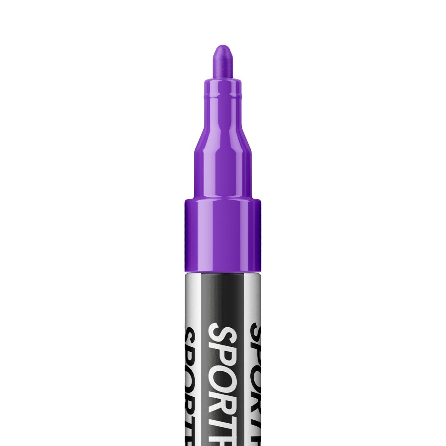 Spray.Bike Marker SportPens Acrylstift - wasserfester Lackmarker, deckender Multimarker Standard Purple