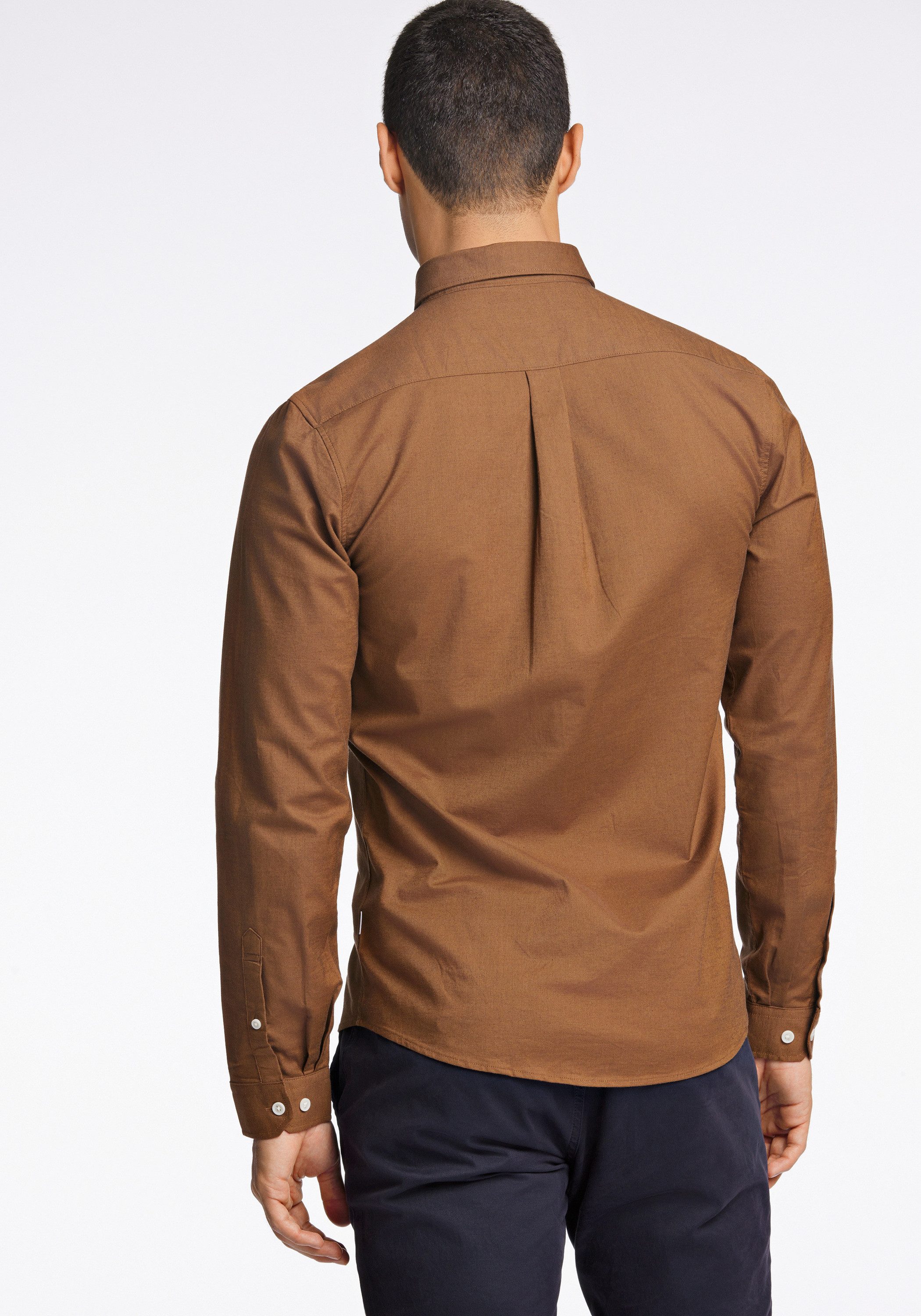 LINDBERGH Businesshemd Oxford-Hemd Relaxed Fit