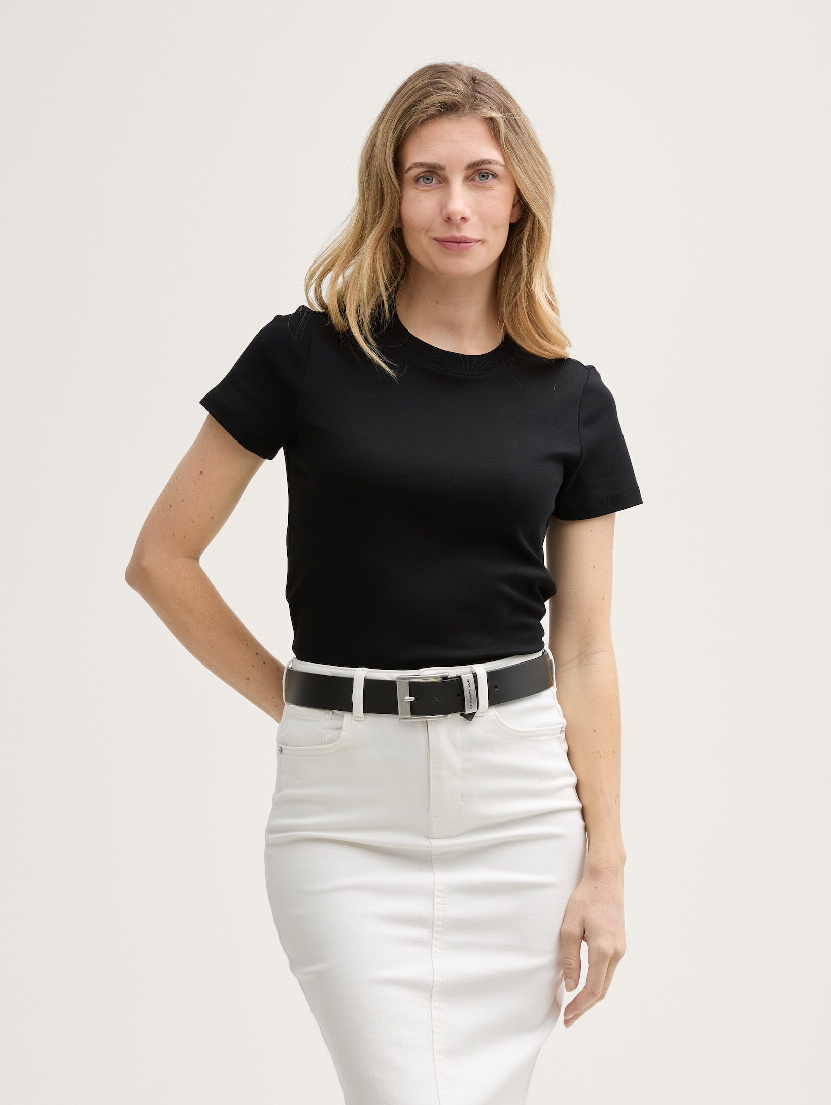 TOM TAILOR T-Shirt T-Shirt mit Rundhalsausschnitt günstig online kaufen