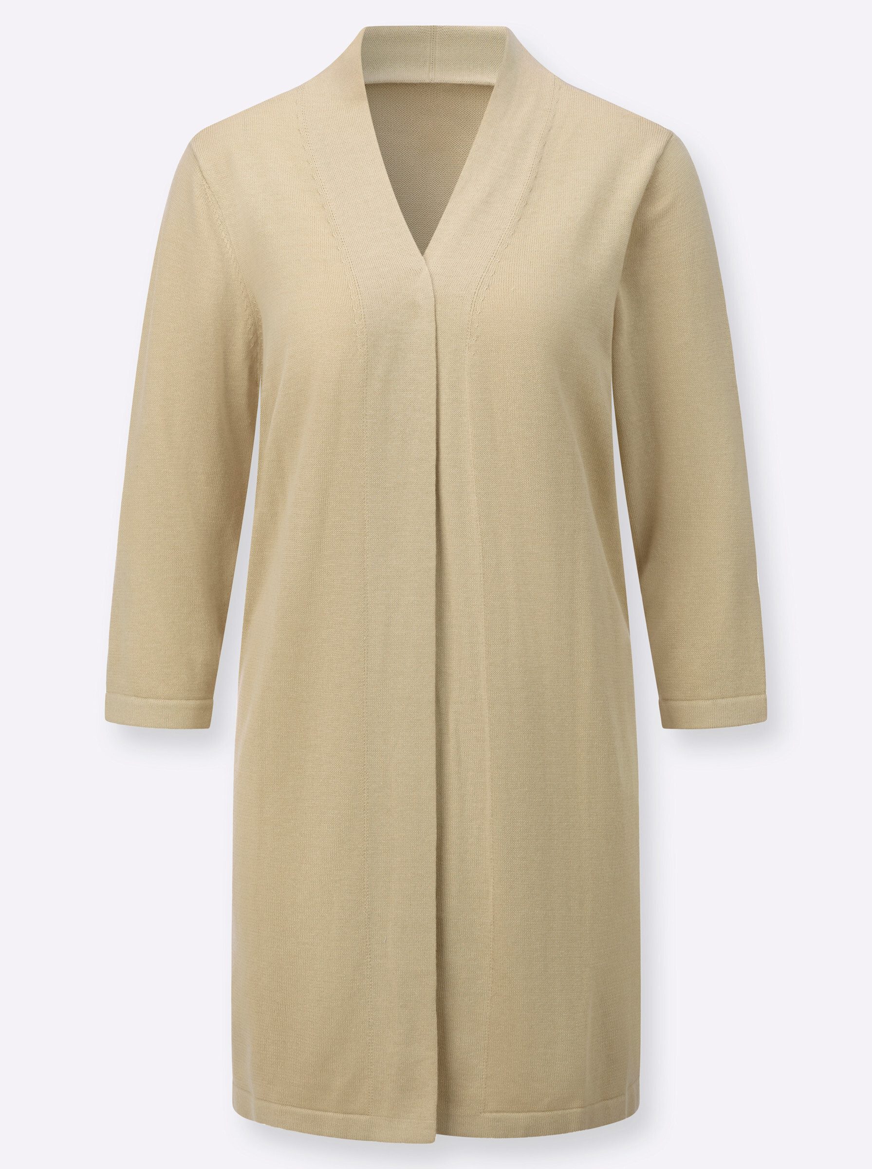 Strickjacke Strickjacke 3/4-Arm Jersey
