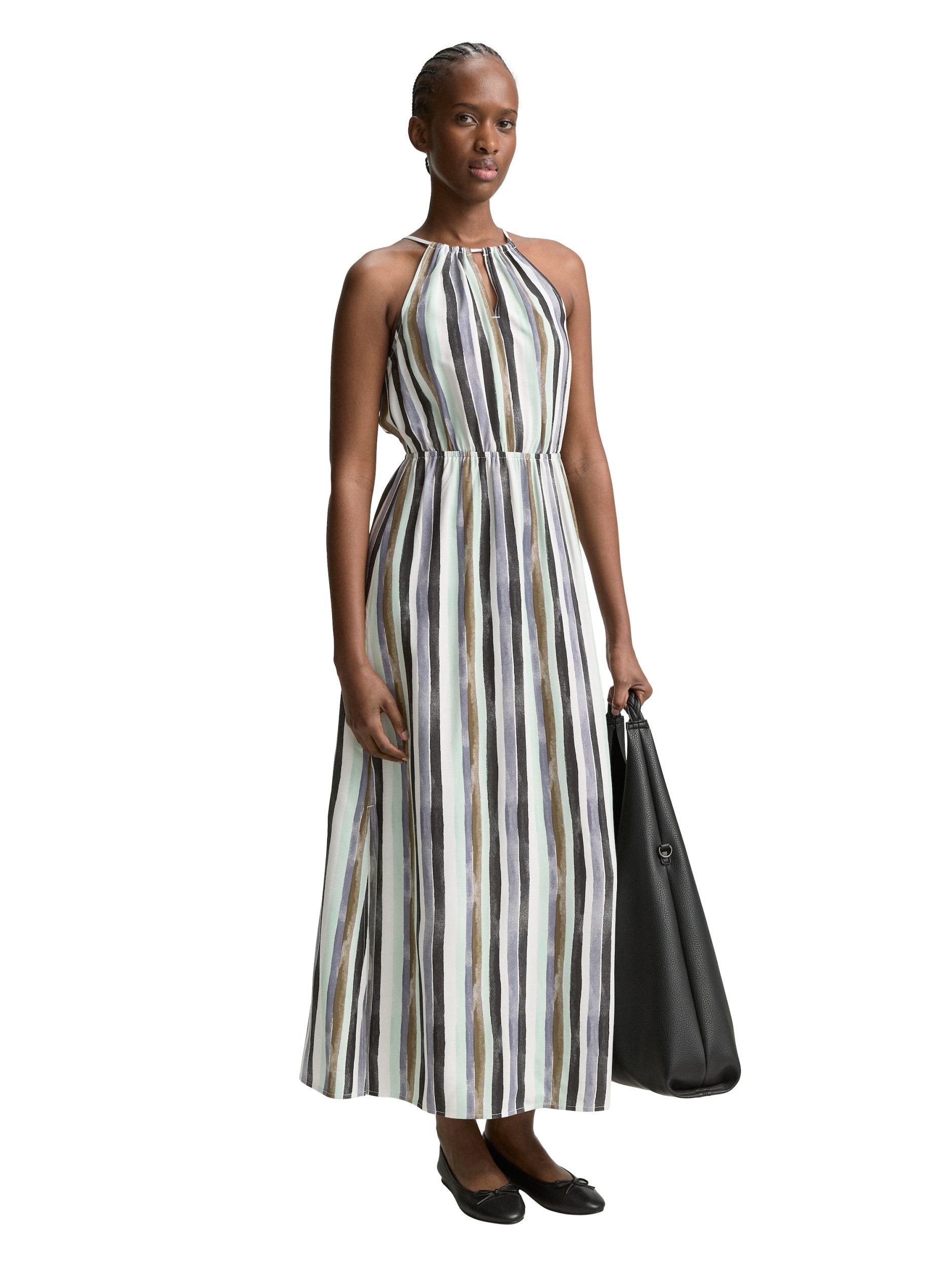 TOM TAILOR Denim Midikleid american neckline maxi dress
