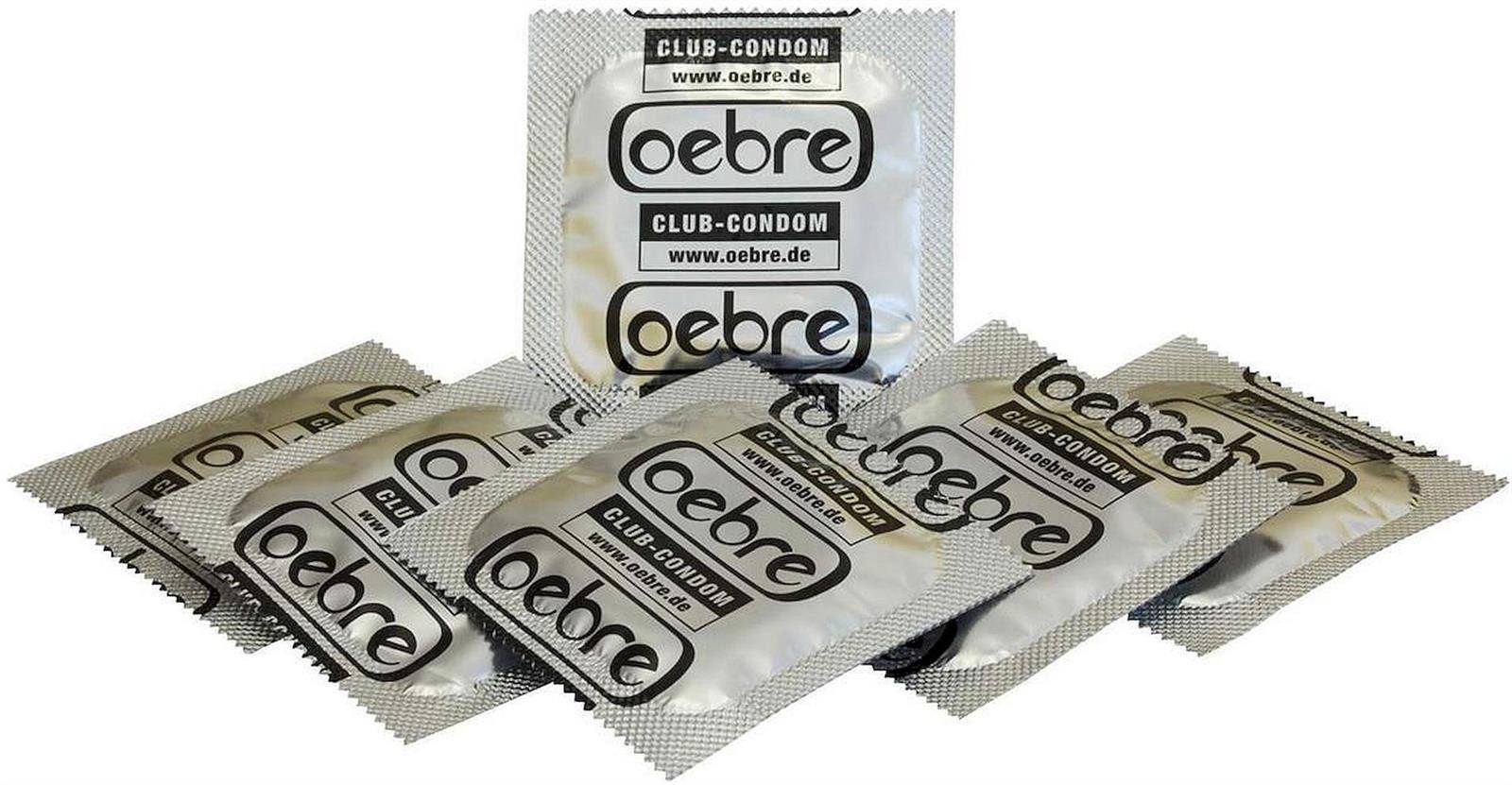 OEBRE Kondome Oebre Bulk-Pack: CLUB-Condom Silver, 100 Kondome, 100 St.