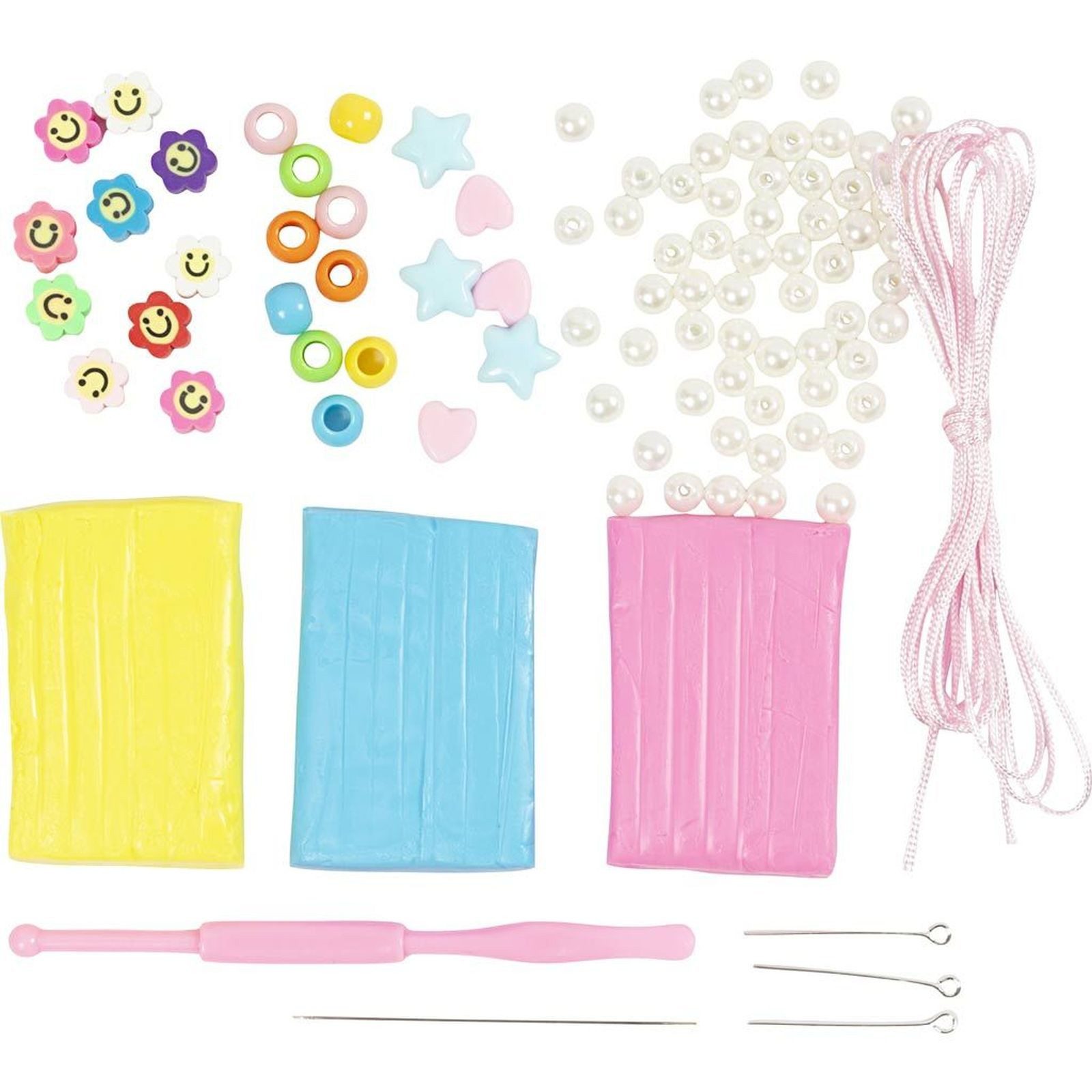 creativ company Kreativset Mini Kreativ Set Modellieren, Handyanhänger
