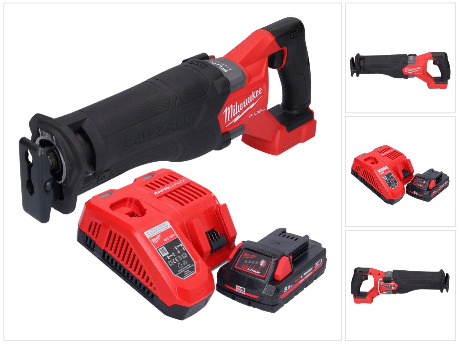 Milwaukee Kompakt-Handkreissäge M18 FSZ-0 Akku Recipro Säbelsäge 18 V Brushless Solo - ohne Zubehör
