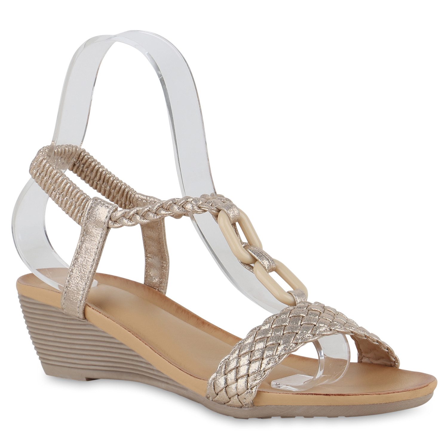 841059 Keilsandalette