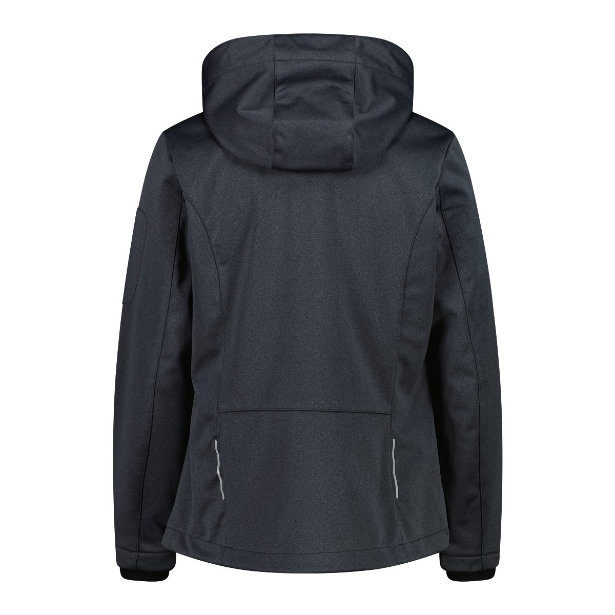 CMP Softshelljacke WOMAN JACKET ZIP HOOD mit Kinnschutz, atmungsaktiv, wasserdicht