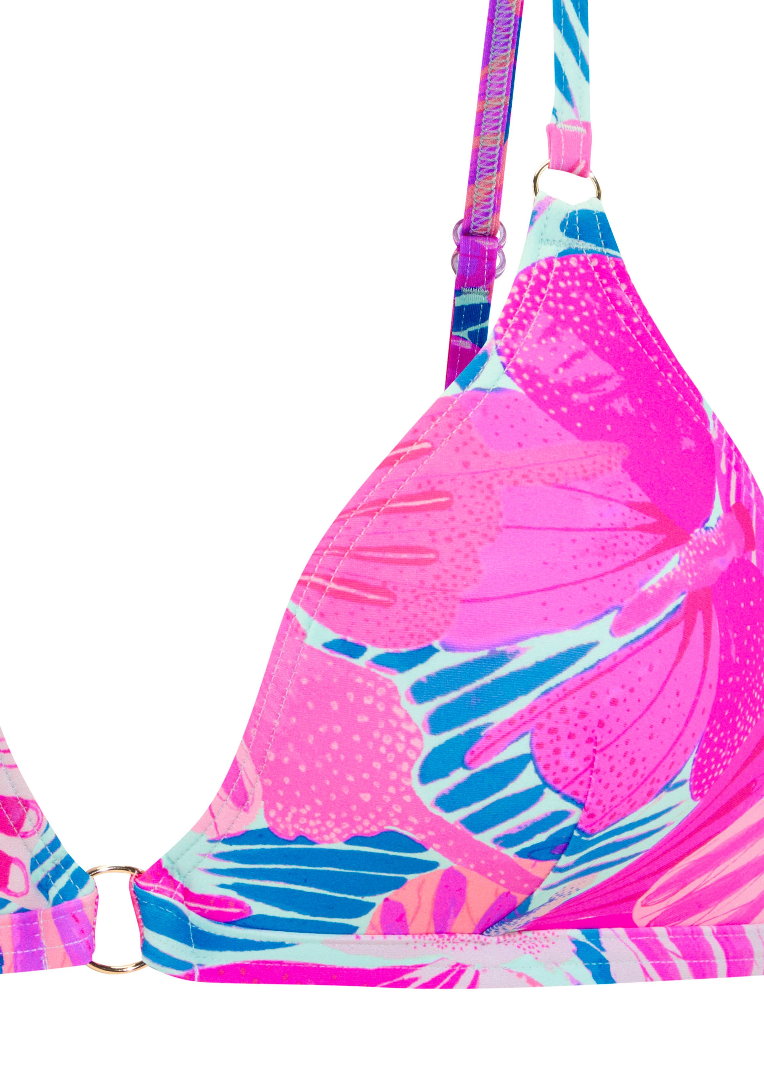 Sunseeker Triangel-Bikini-Top Butterfly, mit Schmetterling-Design