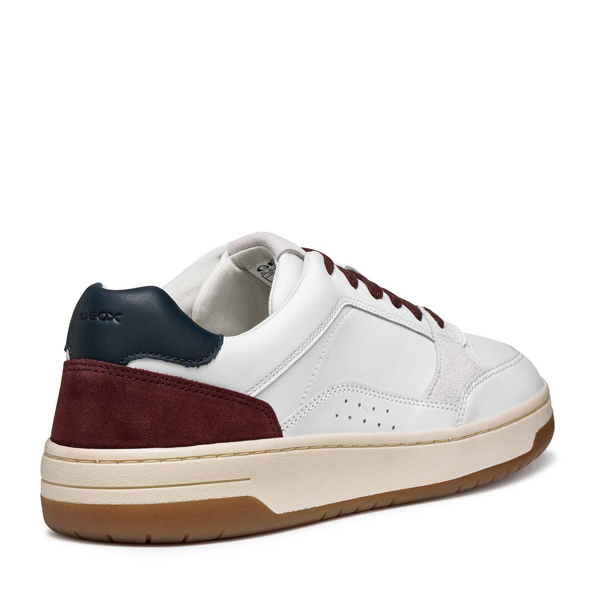 Geox GEOX SEDRAL COURT, Sneaker, Weiß,kombiniert, Herren Sneaker