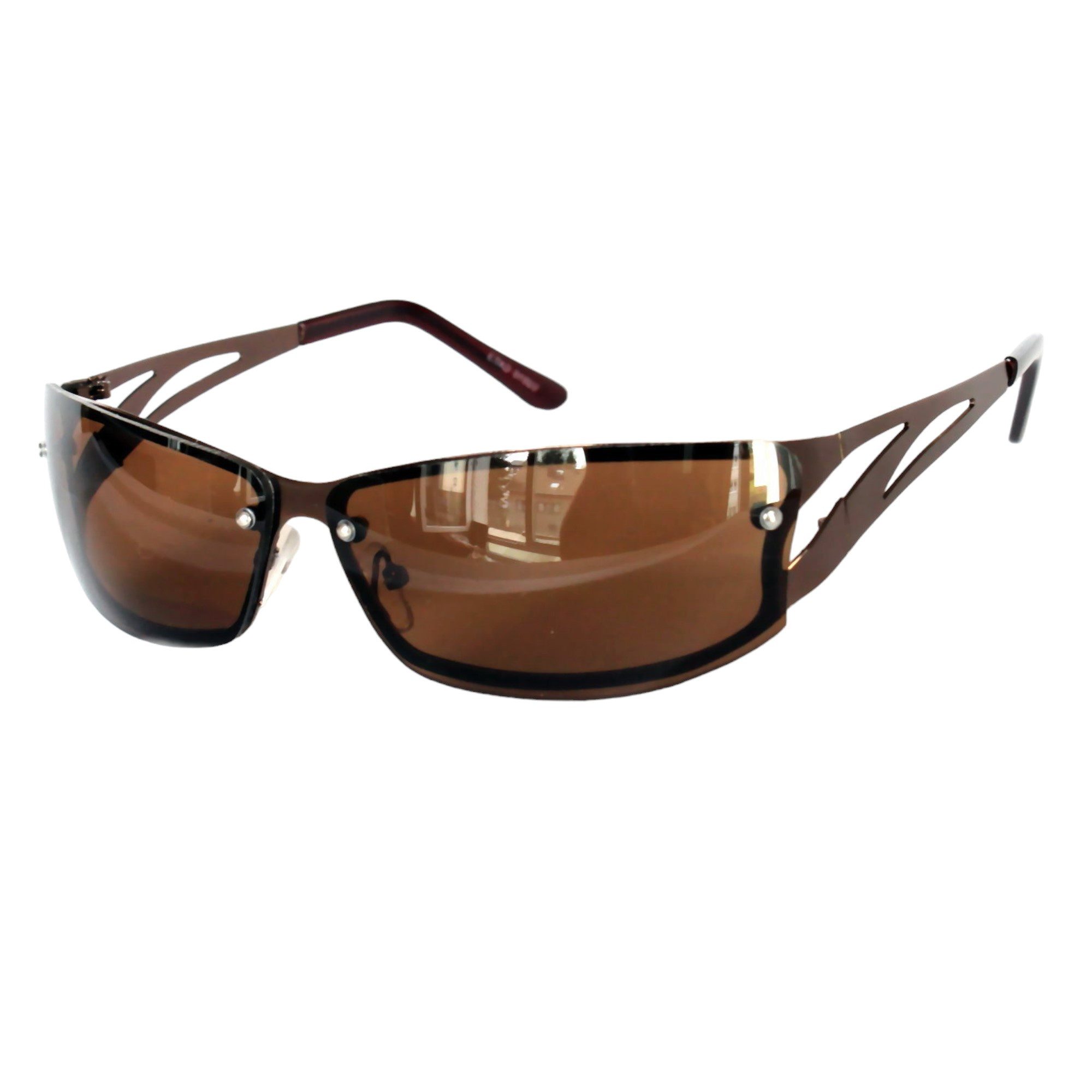 Rennec Sonnenbrille (Raver Biker Techno Brille mit Brillenbeutel) Sportlich günstig online kaufen