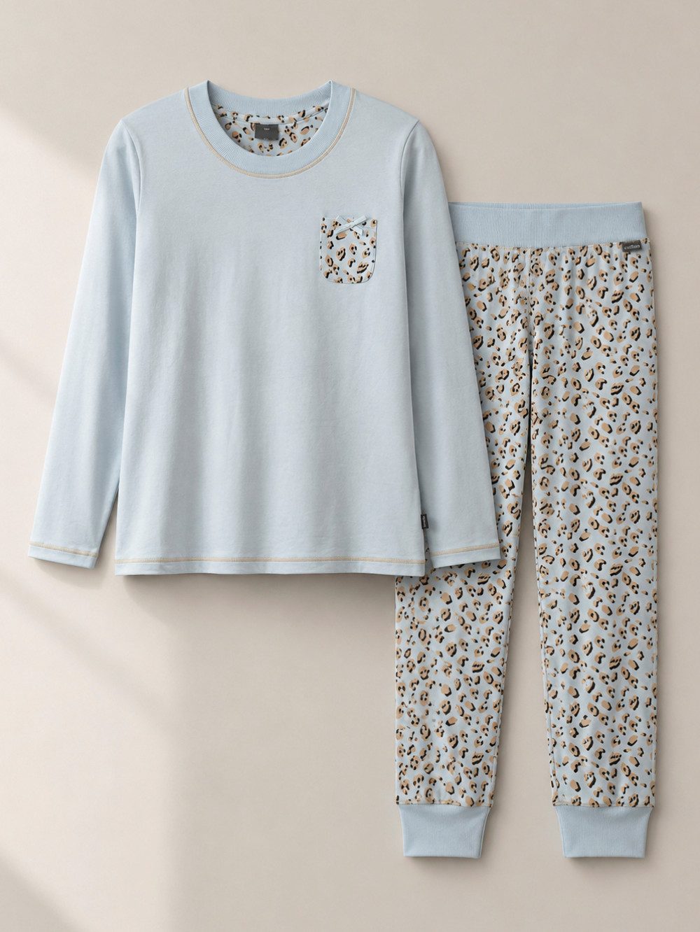 comazo Schlafanzug für Mädchen - mit Langarmshirt und Hose