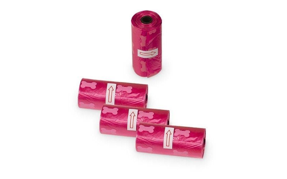 Nobby Hundekotbeutel Nobby TidyUp Kotbeutel mit Knochendruck fuchsia, 4 günstig online kaufen