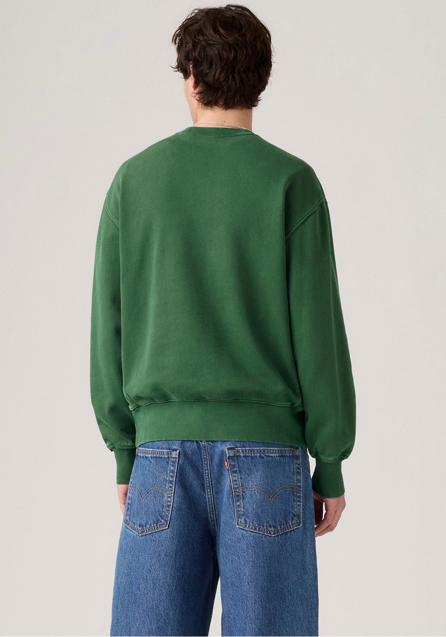 Levi's® Sweatshirt AUTHENTIC CREW mit Logostickerei