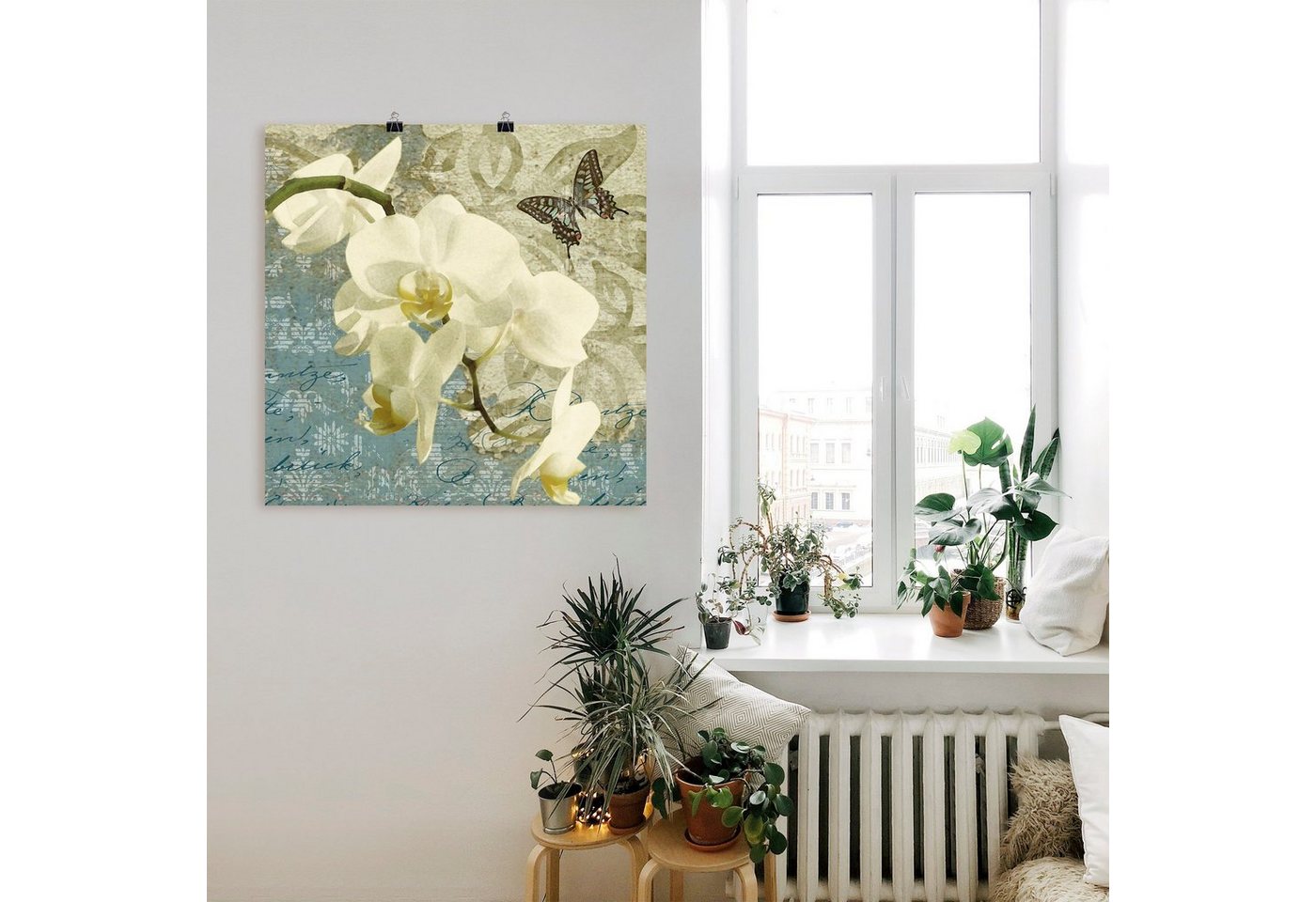 Artland Wandbild »Orchideen«, Blumen (1 Stück), in vielen Größen & Produktarten - Alubild / Outdoorbild für den Außenbereich, Leinwandbild, Poster, Wandaufkleber / Wandtattoo auch für Badezimmer geeignet-kaufen