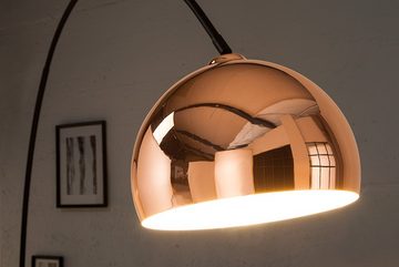 riess-ambiente Bogenlampe LOUNGE DEAL 170-210cm roségold, ohne Leuchtmittel, Wohnzimmer · Metall · verstellbar · Modern Design
