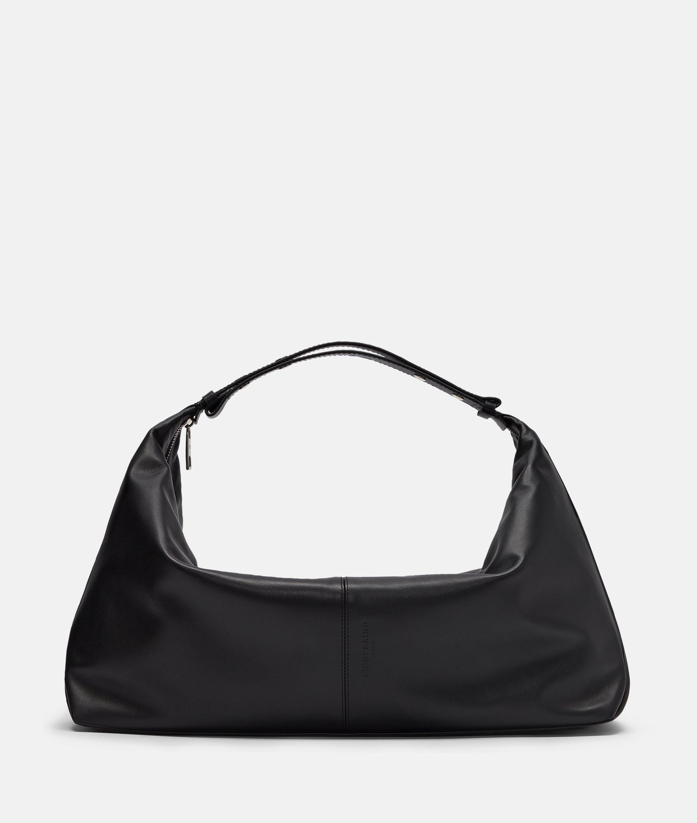 Henkeltasche Große Hobo-Bag aus Kalbsleder