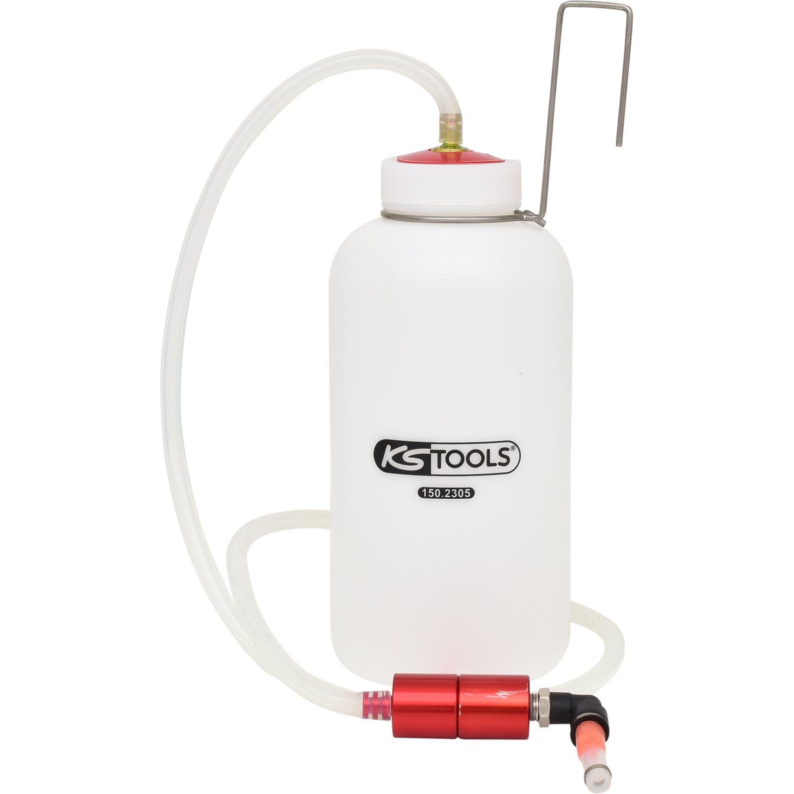 Montagewerkzeug KS TOOLS Ein-Mann-Bremsenentfüfter mit Auffangflasche - 150.2305