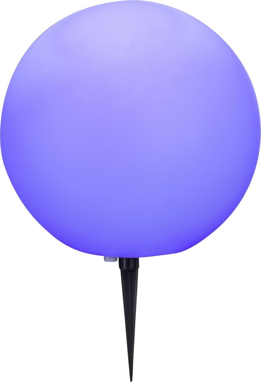 Globo Außen-Stehlampe Globo LED dimmbar Home-fähig ohne Bewegungsmelder 30 E27, nicht Nicht Smart weiß cm Außenleuchte Ø Toula LED