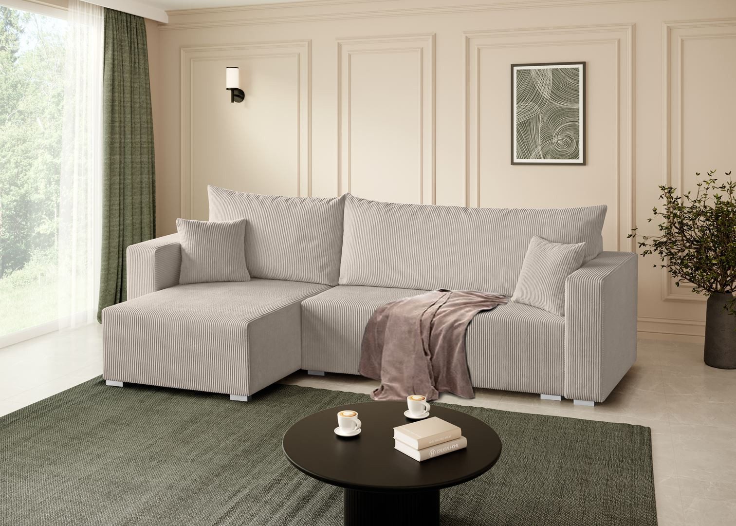 Beautysofa Ecksofa HAMILTON günstig online kaufen