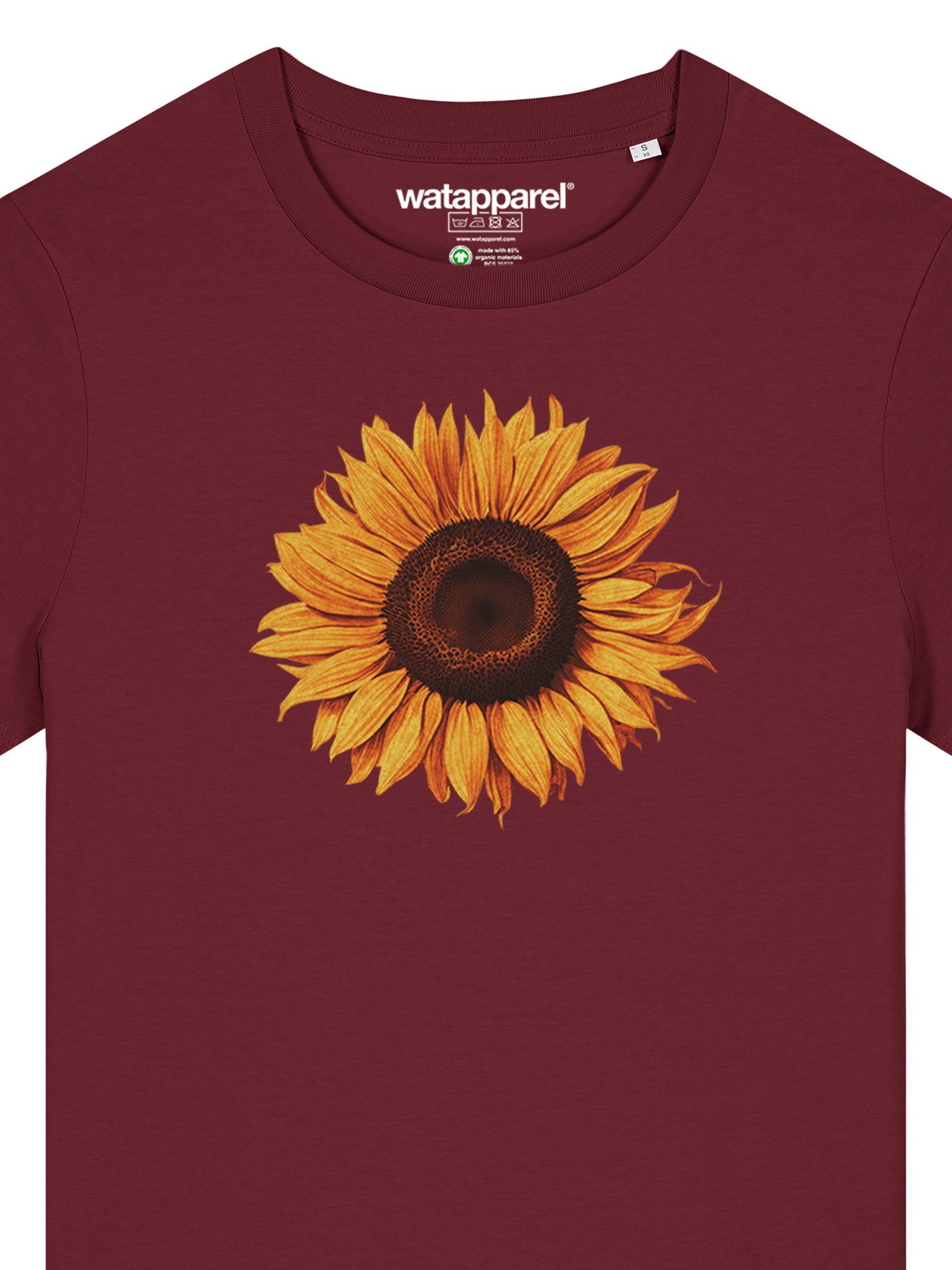 wat? Apparel T-Shirt Sonnenblume