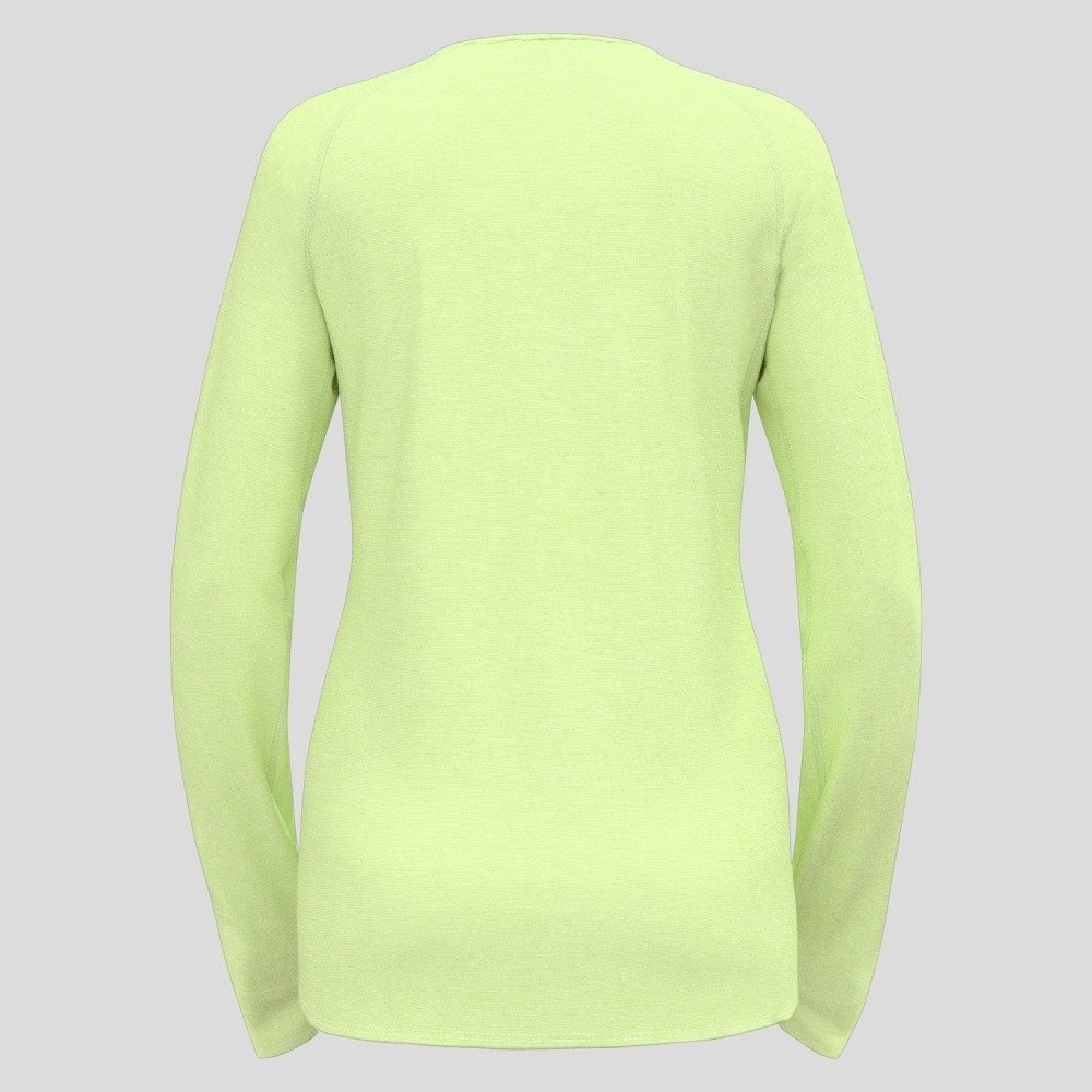 Odlo Langarmshirt Odlo Damen Langärmeliges X-Alp Performance Wool 115 Trailrunning-Shirt