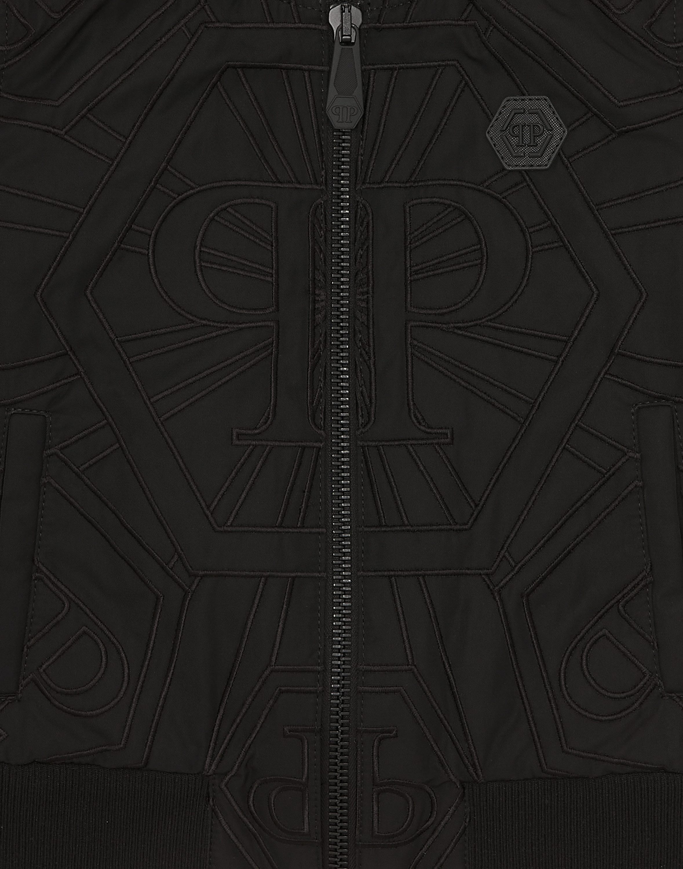 PHILIPP PLEIN Lederjacke Monogram