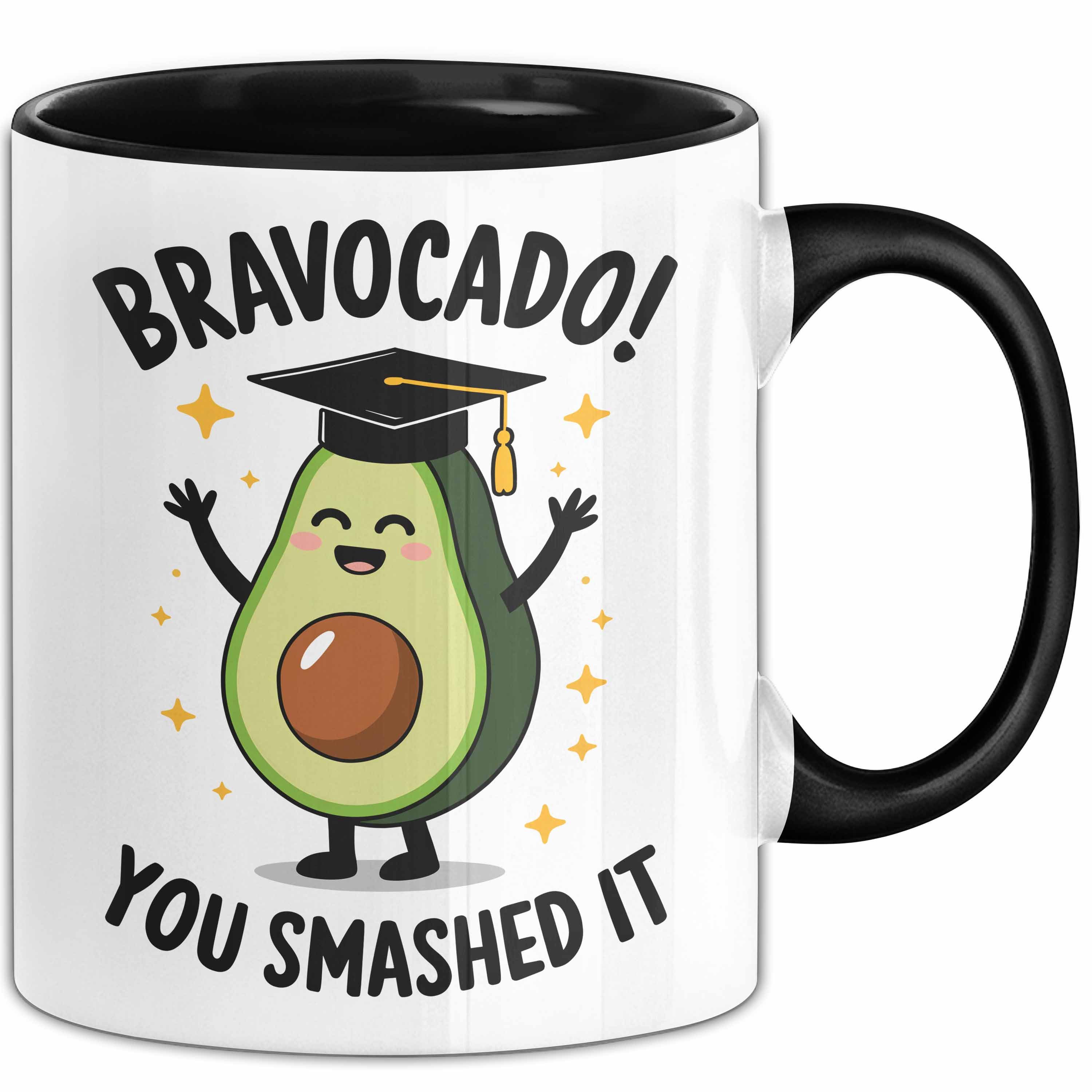 Trendation Tasse Schüler Abschluss Avocados Tasse Geschenk Lustige Geschenkidee Spruch, Keramik