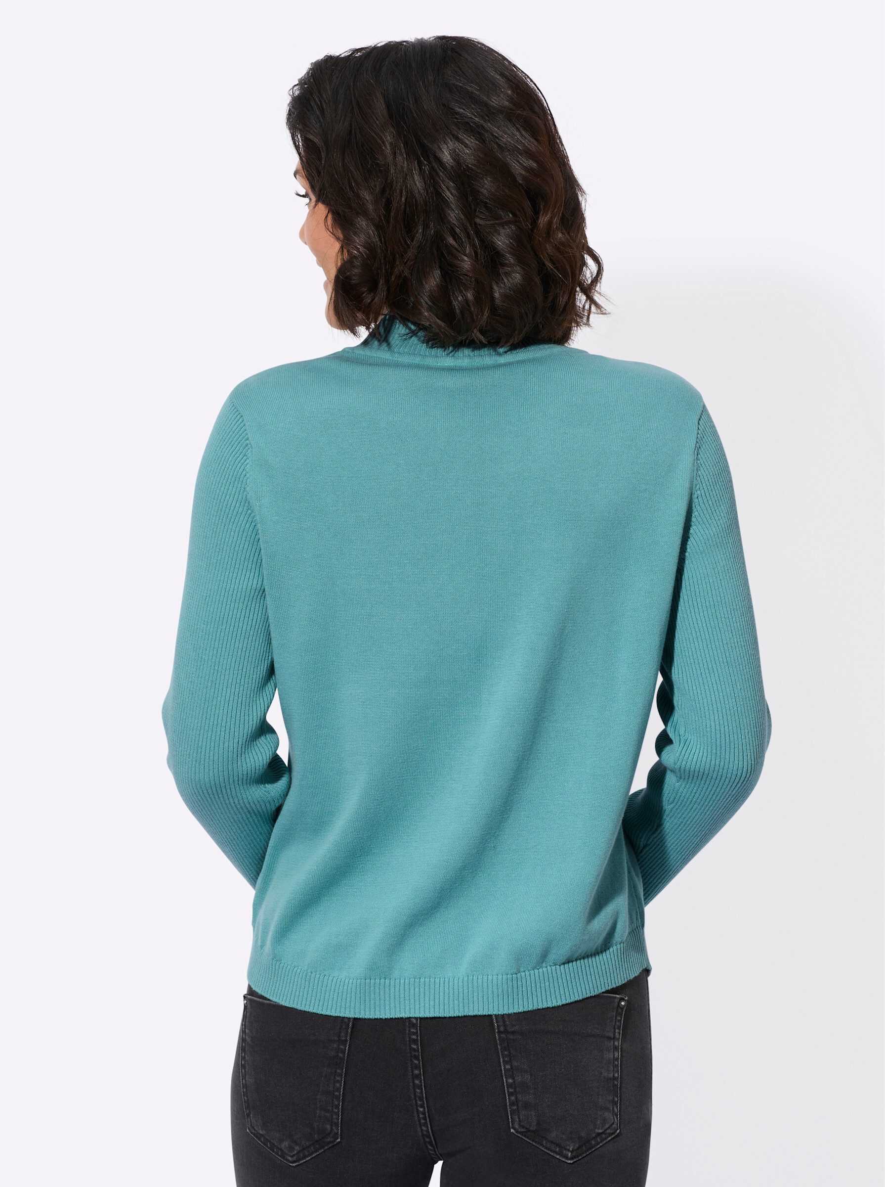 Witt Strickpullover Stehkragenpullover günstig online kaufen