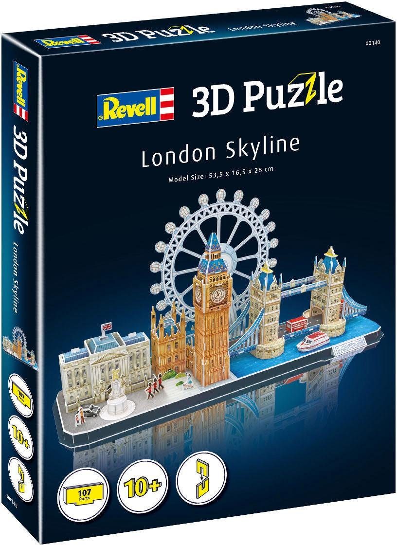 107 3D-Puzzle London Revell® Puzzleteile Skyline,