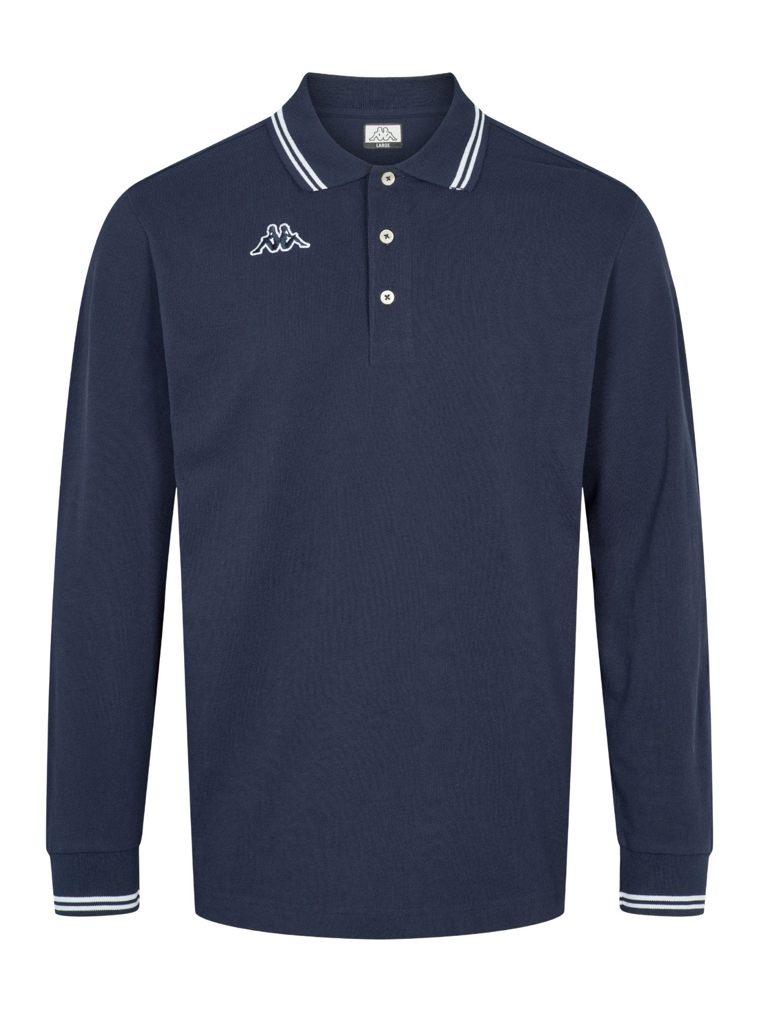 Kappa Langarmhemd Kappa Long Sleeve Polo günstig online kaufen