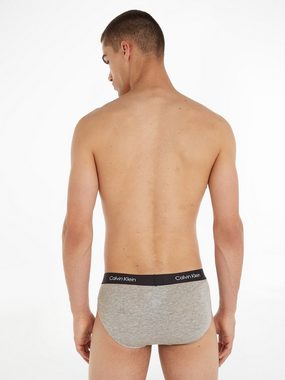 Calvin Klein Underwear Slip HIP BRIEF 3PK (Packung, 3er-Pack) mit Calvin Klein Logo-Elastikbund