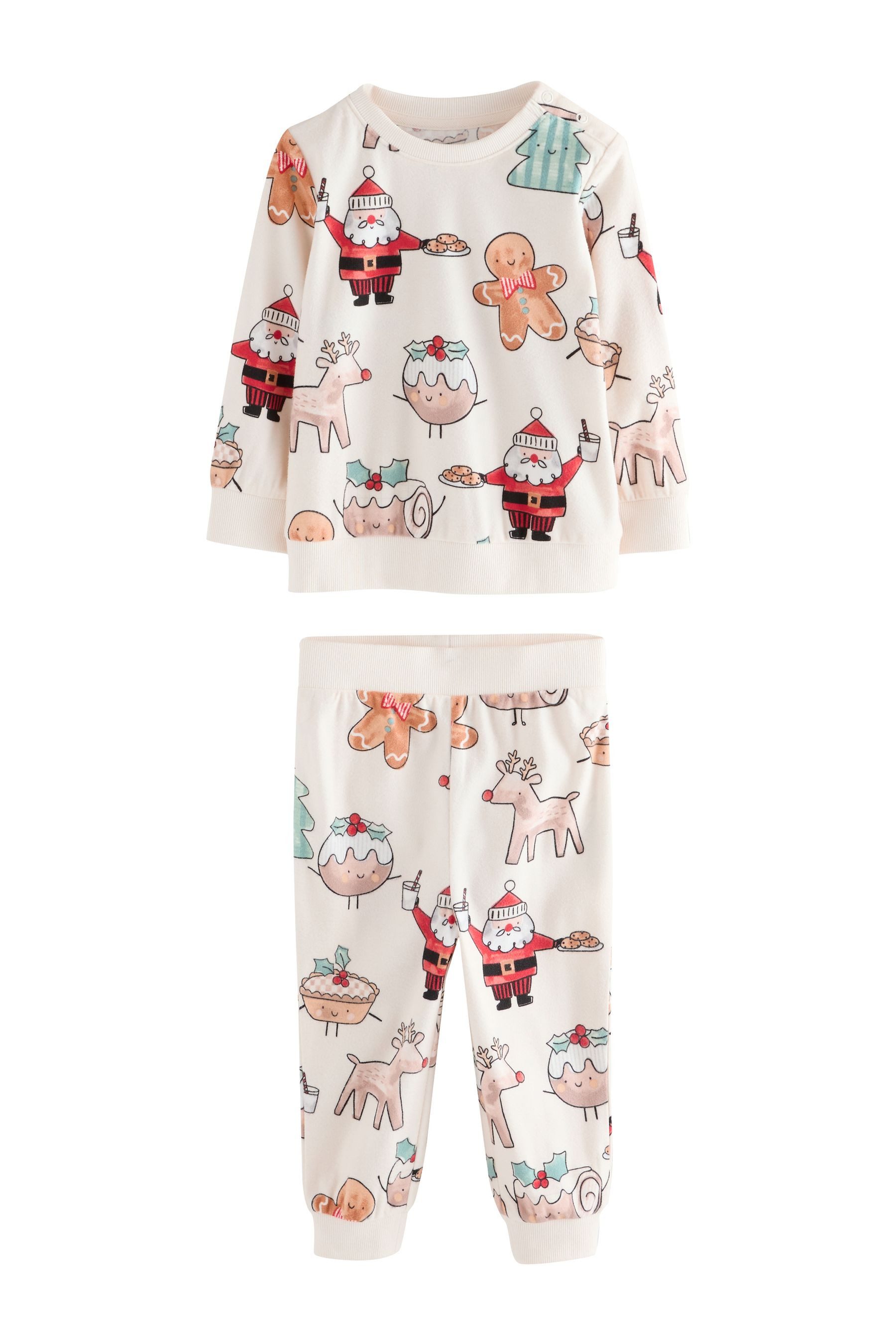 Next Pyjama Kuscheliger Single Fleece-Schlafanzug (2 günstig online kaufen