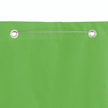 vidaXL Balkonsichtschutz Balkon-Sichtschutz Hellgrün 100x240 cm Oxford-Gewebe