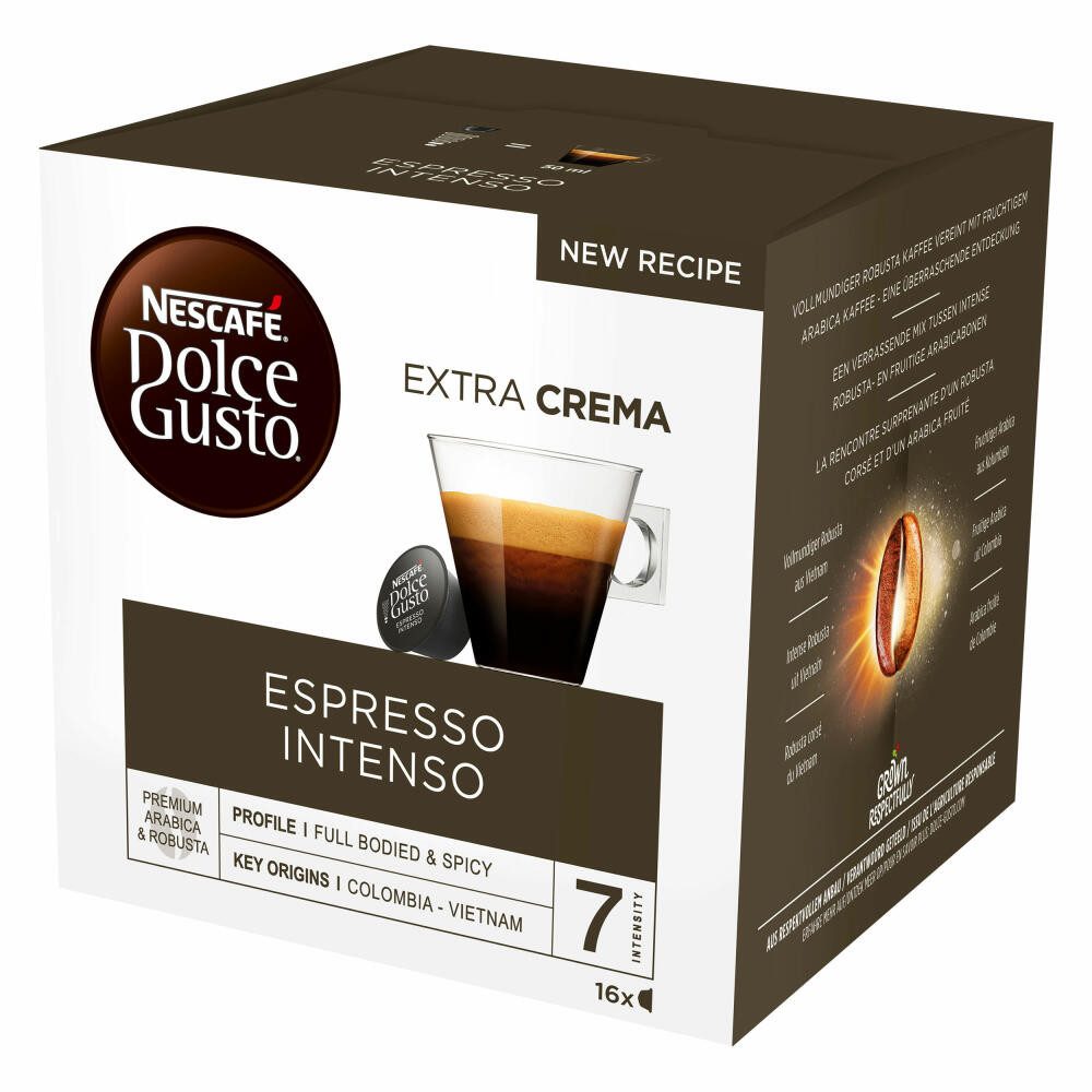 NESCAFÉ® Dolce Gusto® Kaffee Espresso Intenso 3er Set, 3 x – Bild 2 von 3