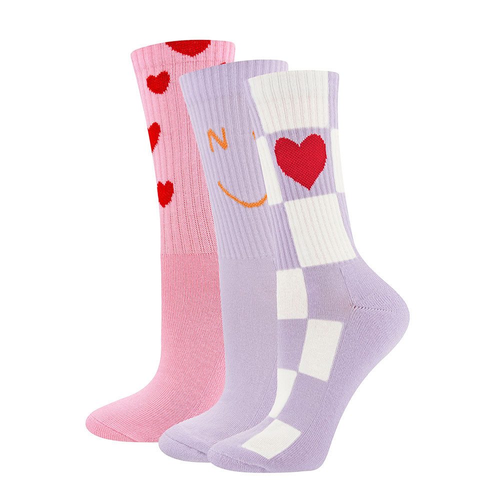 Ewers Socken Socken Herz/Smile/Herzen 3er Pack (3-Paar)